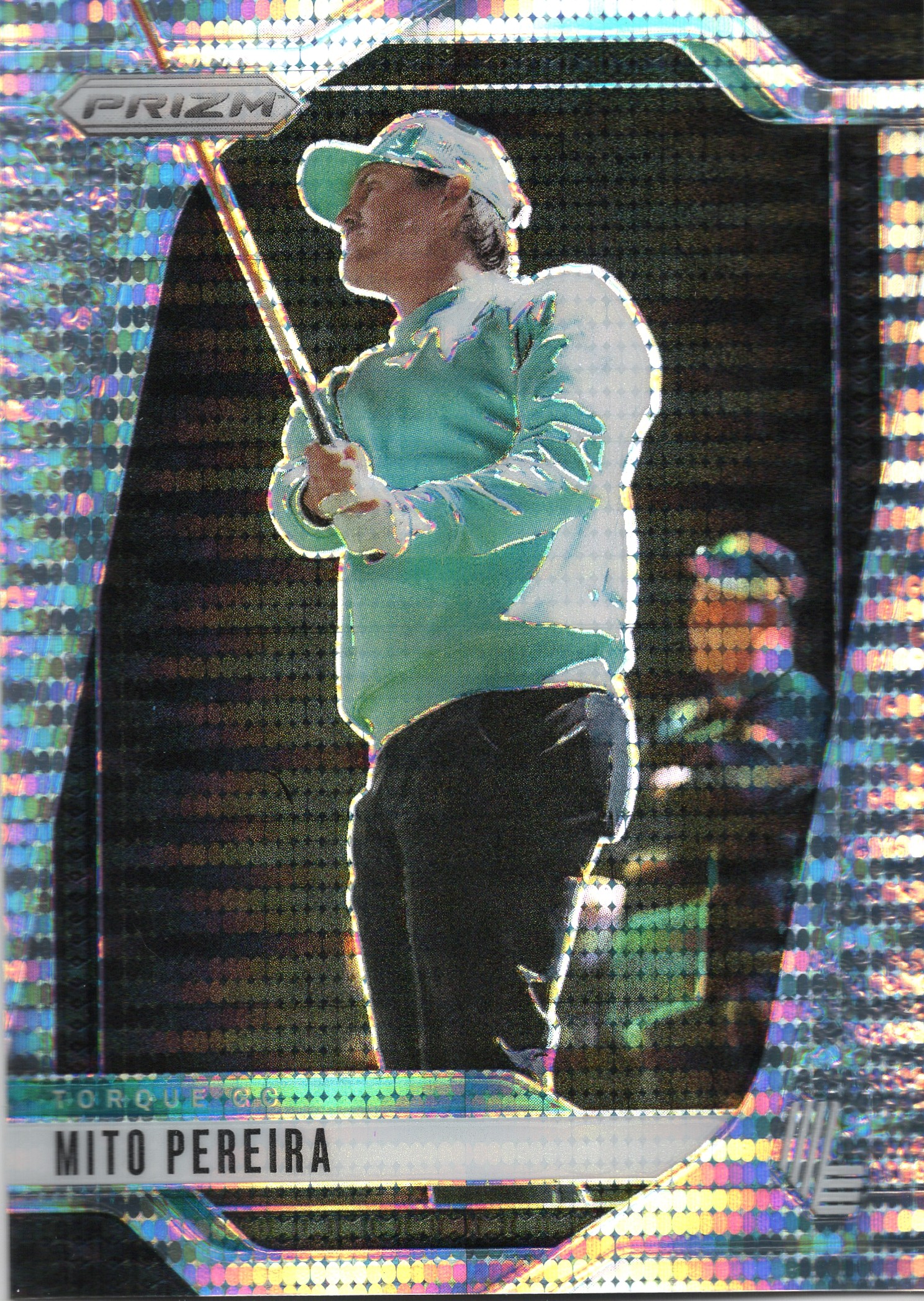 2025 Mito Pereira Panini Prizm LIV Golf #10 Pulsar — front scan