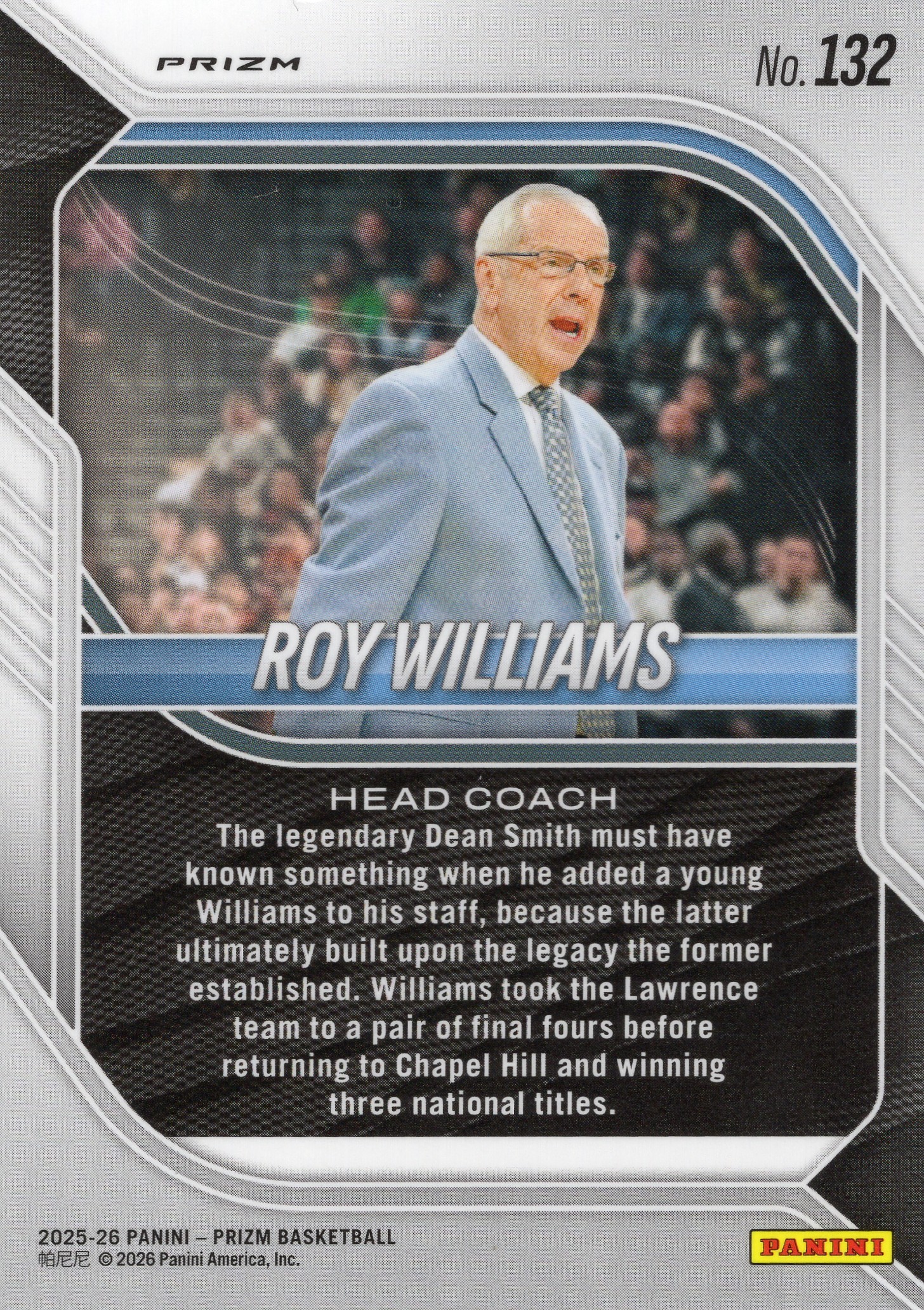 Roy Williams — Back