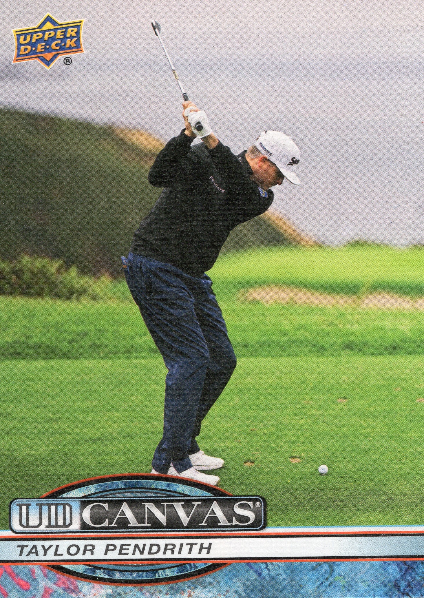 2026 Taylor Pendrith Upper Deck Golf #C-10 Canvas — front scan