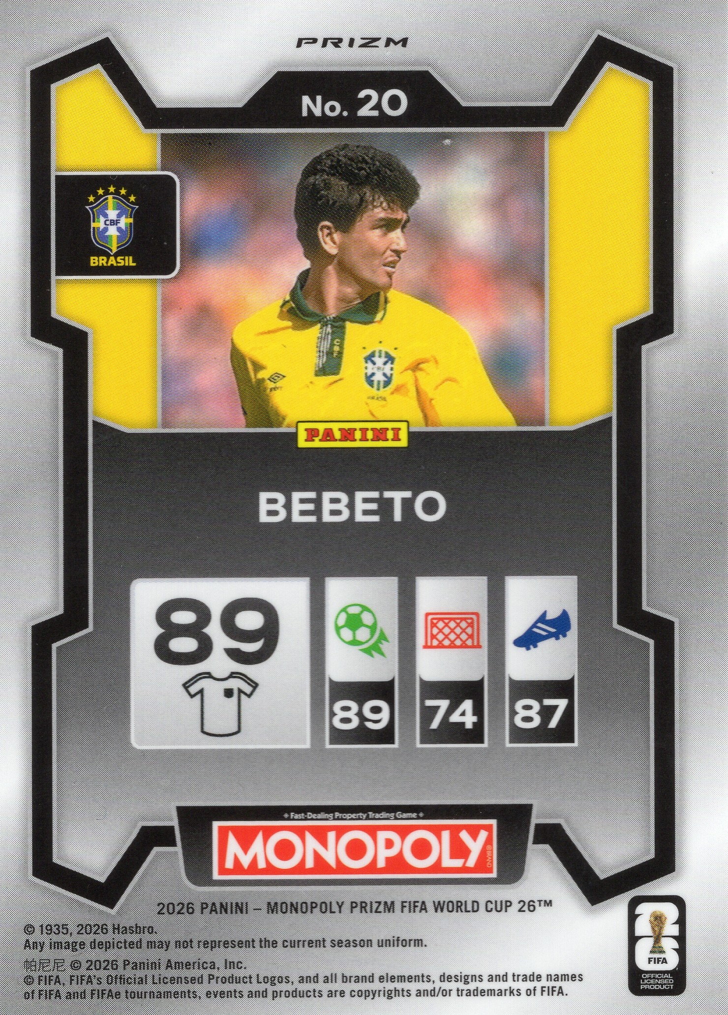 Bebeto — Back