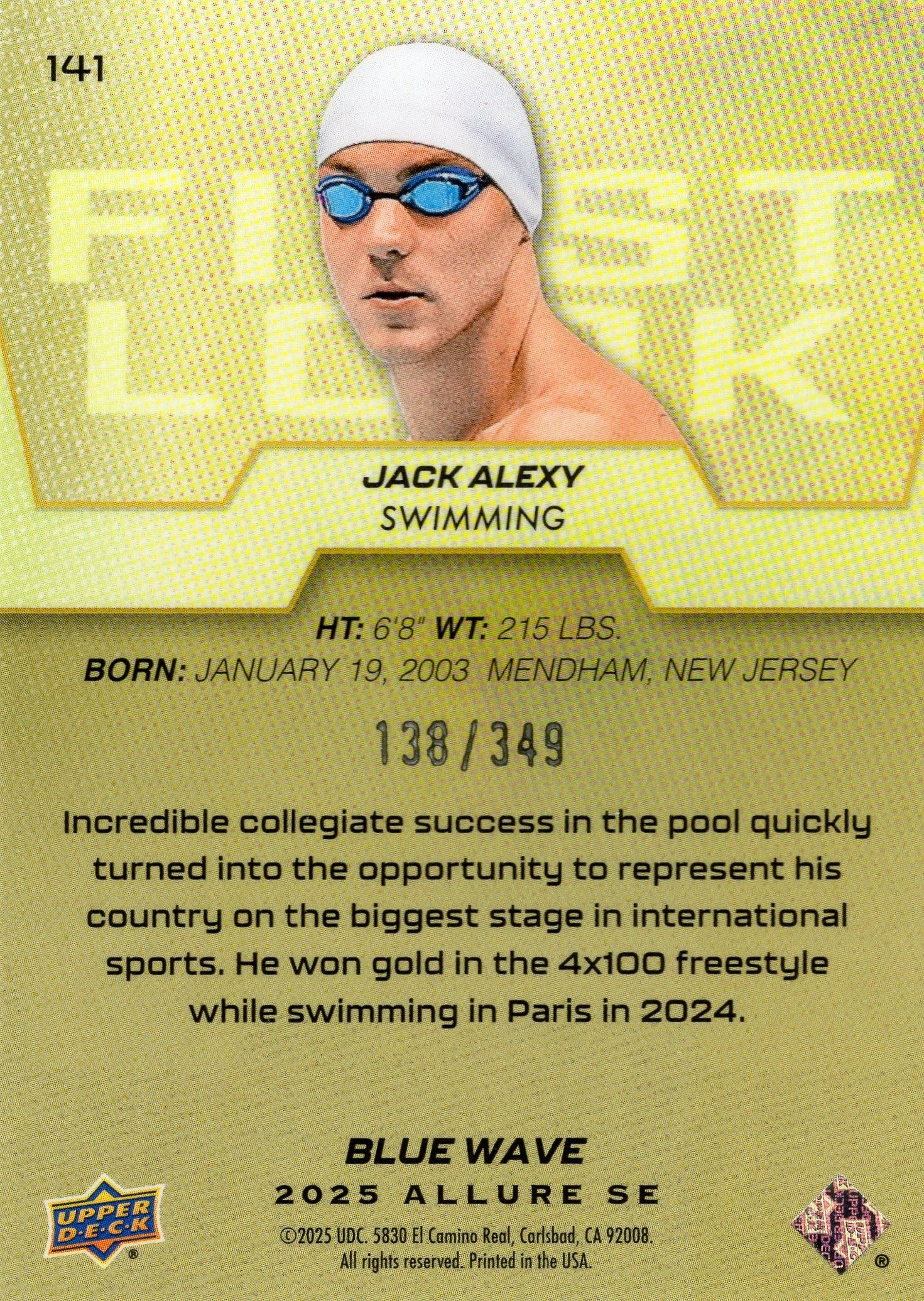 Jack Alexy — Back
