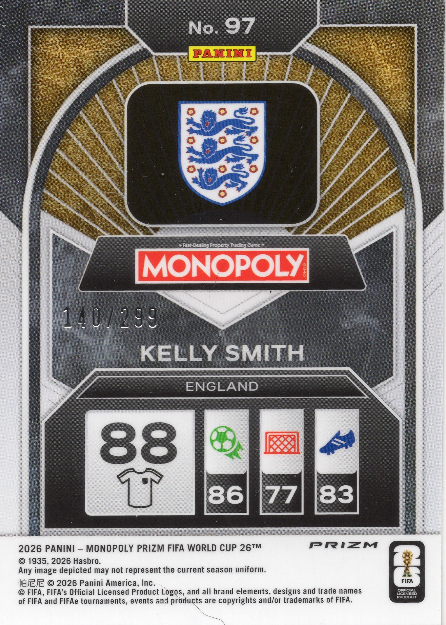 Kelly Smith — Back
