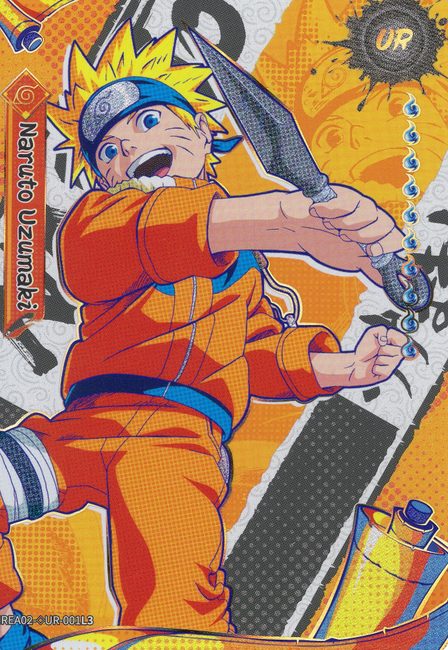Naruto Uzumaki card front