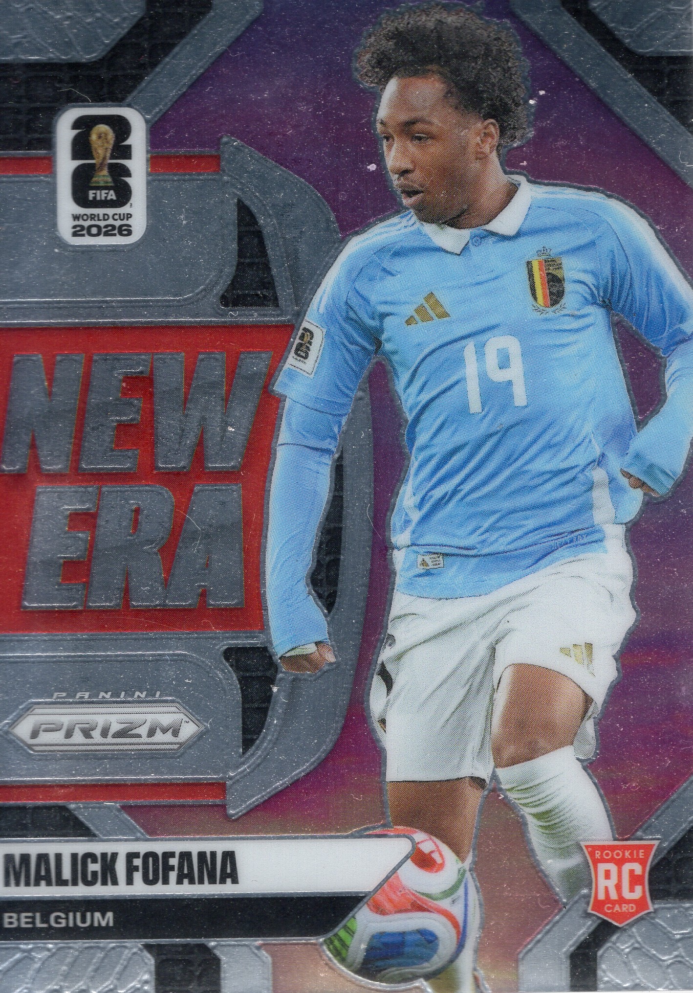 2026 Malick Fofana Panini Prizm FIFA World Cup #2 Base insert — front scan